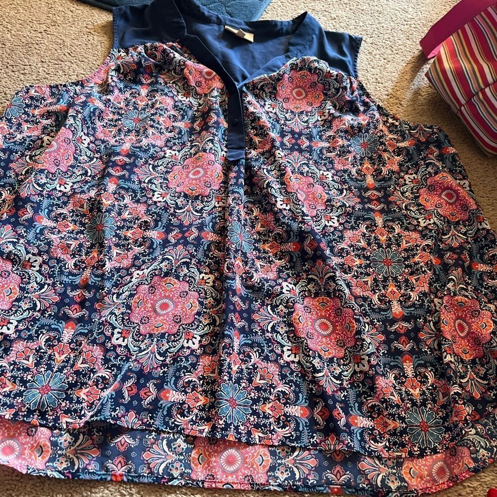 ModCloth blouse 3x - Picture 5 of 8